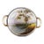 Antique Noritake Hand Painted Double Handled Scenic Bowl, M Mark, Made in Japan For Sale