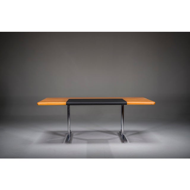 Wood Executive Office Set from Walter Knoll / Wilhelm Knoll, Germany, 1970s, Set of 3 For Sale - Image 7 of 18