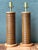 Vintage Pencil Reed Cylinder Lamps - A Pair For Sale - Image 4 of 12