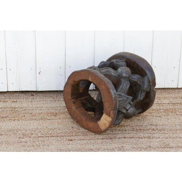 Brown Antique Bamileke Spider Stool For Sale - Image 8 of 10