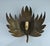 1950s Mid-Century Modern Plane Tree Leaf Wall Sconce in Gilt Brass, 1950s For Sale - Image 5 of 10