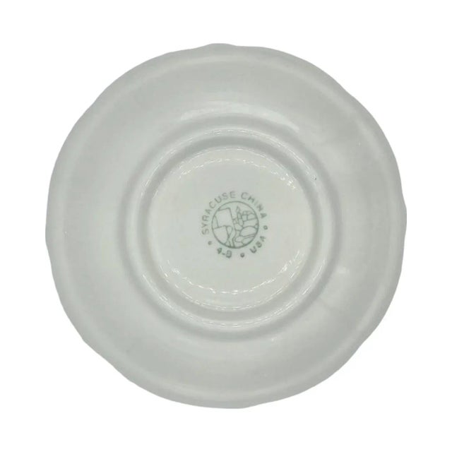 Vintage the Greenbrier Hotel West Virginia Demitasse Cup Saucer Coffee For Sale In Washington DC - Image 6 of 12