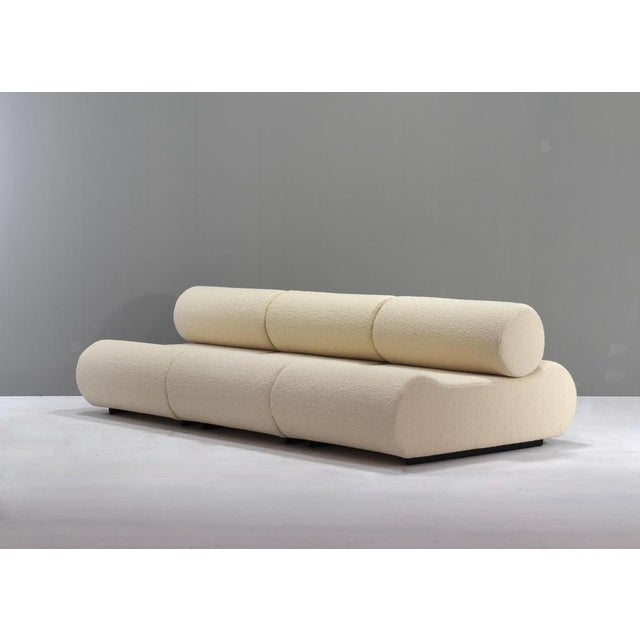 Corbi Sofa for Cor in New Mohair Upholstery by Klaus Uredat for Cor, Germany, 1969, Set of 3 For Sale - Image 16 of 18