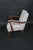Mid 20th Century Mid Century Art Deco Lounge Chair Teak & Boucle W/Ottoman For Sale - Image 5 of 8