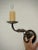 2010s Pair of Vintage Wall Sconces: Very Large Antiqued Brass Wall Sconces, Paul Ferrante For Sale - Image 5 of 11