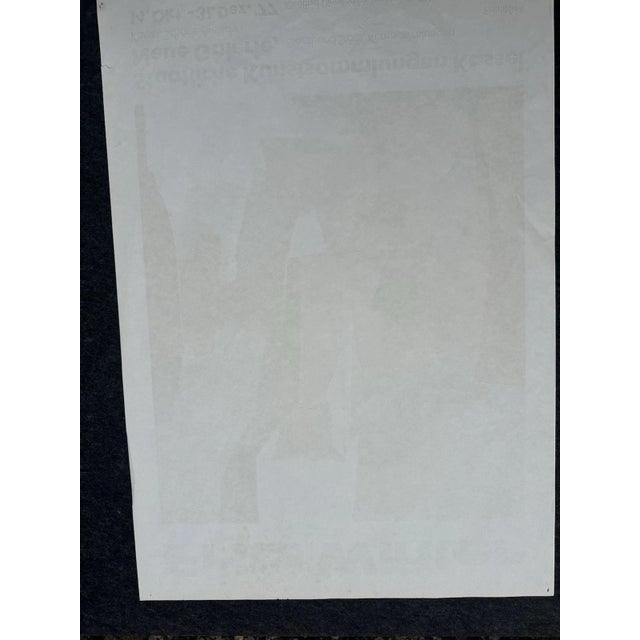 Fritz August Breuhaus de Groot Neue Galerie Kassel Exhibition Poster from Fritz Winter, 1977 For Sale - Image 4 of 13