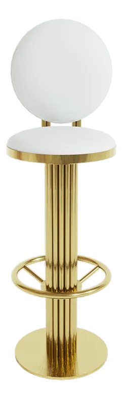 Kelly Round Bar Chair by Essential Home