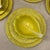 1970s 1970s Secla Majolica Pottery “Yellow Cabbage Leaf” - Serving for 5, 20 Pieces For Sale - Image 5 of 12