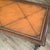 Antique Leather Top Drop Sided Coffee Table For Sale - Image 6 of 16