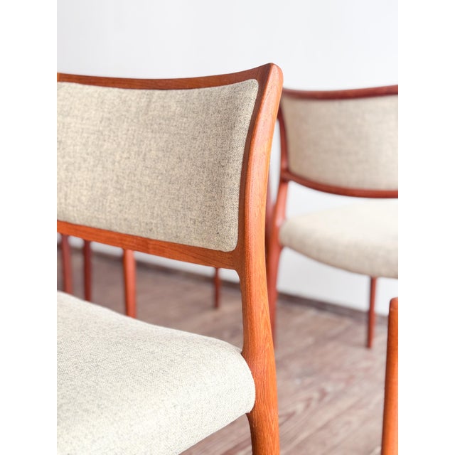 Dining Room Chairs by Niels O. Møller, Set of 6 For Sale - Image 13 of 14