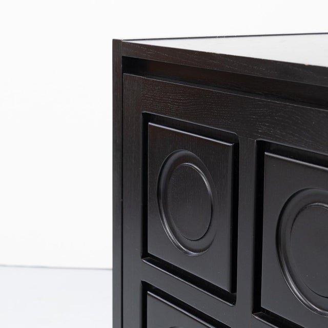 Vintage Brutalist Belgian Cabinet in Wood, 1970s For Sale - Image 14 of 16