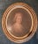 Realism e.c. Middleton 1864 Warranted Oil Color George and Martha Washington Gold Frame For Sale - Image 3 of 10