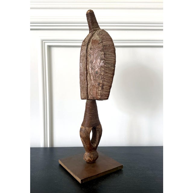 Tribal Kota Reliquary Figure Sculpture Mahongwe People Gabon For Sale - Image 3 of 16