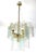 Orion Chandelier with Glass Hangings, Rods and Cut Glass Panels, 1960s For Sale - Image 12 of 16
