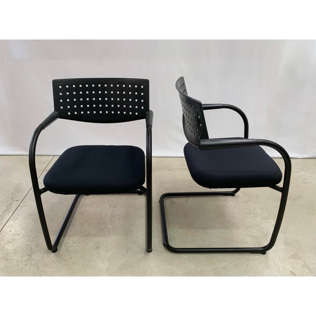 Visavis Chairs by Mario Bellini for Vitra, 1990s, Set of 2, in Very Good conditions. Designed 1990 to 1999 This piece has...
