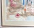 Wood Mid Century Abstract Watercolor Painting - A Kitchen Scene - Signed For Sale - Image 7 of 10