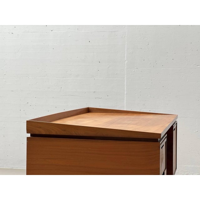 Mid-Century Desk in Walnut, 1960s For Sale - Image 12 of 18