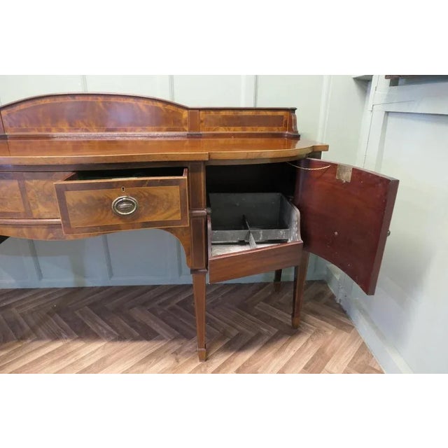 Bow Front Dresser, 19th Century For Sale - Image 11 of 12