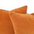 Transitional Place Textiles La Scala in Valencia Pillow Cover 20" X 20" Solid Orange Rust Alpaca Wool Accent Cushion Case For Sale - Image 3 of 7