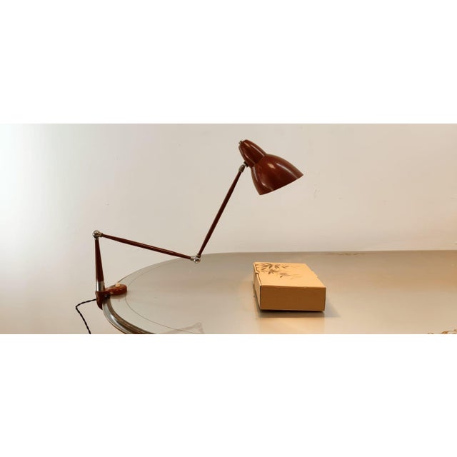 Study Table Lamp with Clamp and Ignition at the Base For Sale - Image 11 of 13