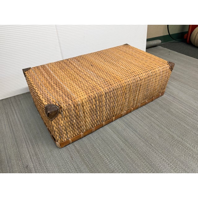 Antique Woven Storage Boxes, Pair For Sale - Image 9 of 13