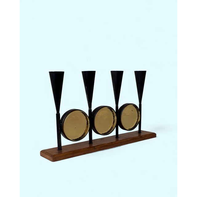 Bo Svensk Candlestick by Erik Höglund, 1960s For Sale - Image 10 of 10