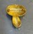 1960s-70s Gold Tone Pastel Mushroom Brooch For Sale - Image 4 of 4