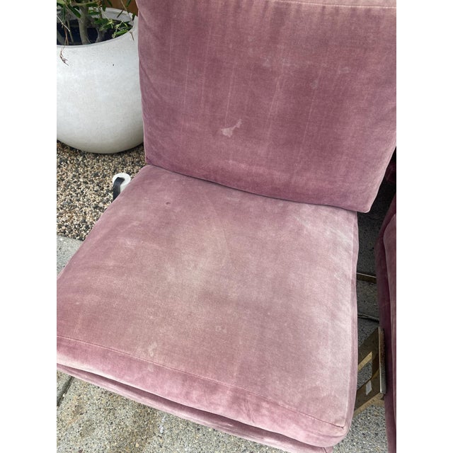 Mid-Century Modern Vintage Milo Baughman Dining Chairs, Set of 6 For Sale - Image 3 of 16