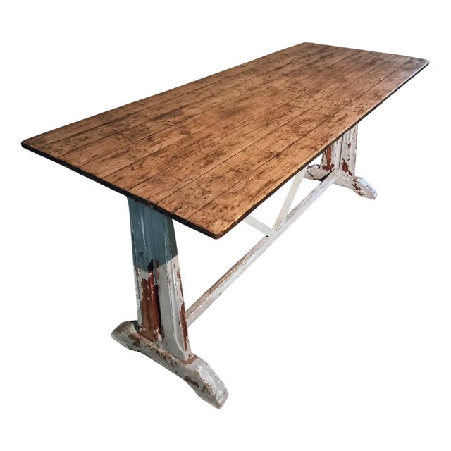 Antique French Work Table, 1920 For Sale