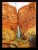 Realistic unframed limited edition lithograph art print of a waterfall in Arizona by American artist Merrill Mahaffey....