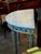 Blue 18th Century Italian Console With Marble Top For Sale - Image 8 of 11