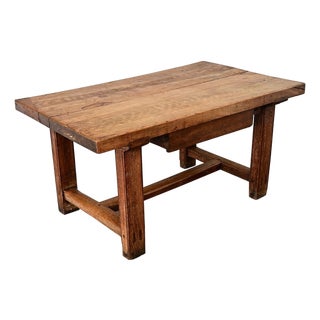 French 19th Century Farmhouse Dining or Work Table For Sale