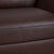 Modern A399 3-Seater Sofa in Dark Brown Leather from Natuzzi Editions For Sale - Image 3 of 15