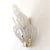 Mid-Century Modern Brass and Murano Glass Sconce, 1960s For Sale - Image 3 of 10