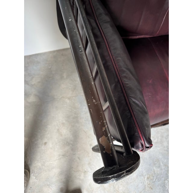 Ernest Hemingway " the Bull " Iron and Leather Sofa by Thomasville/ Sold For Sale - Image 12 of 12