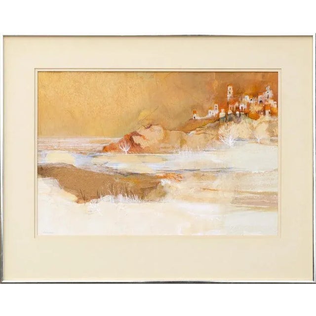 750 Grace Eichholz "Morning Bay" Landscape Abstract Late 20th Century For Sale - Image 9 of 9