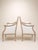 Louis XVI Bergère Armchairs in Carved Beech, 1950s, Set of 2 For Sale - Image 3 of 5