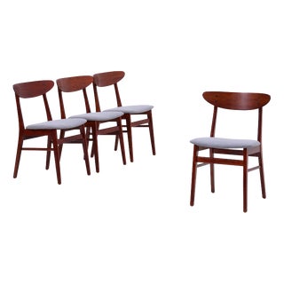 Mid-Century Danish Chairs from Farstrup, Set of 4 For Sale