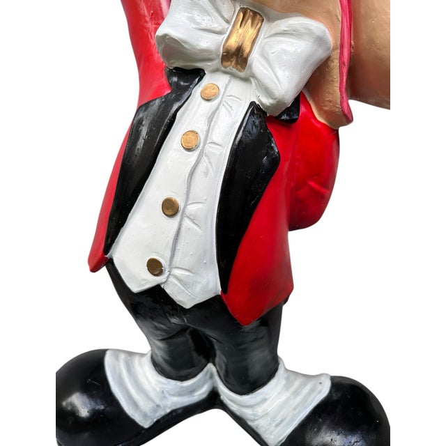 Rare Vintage Disney Gallery Mickey Mouse Butler Valet Bar Table For Sale - Image 10 of 11