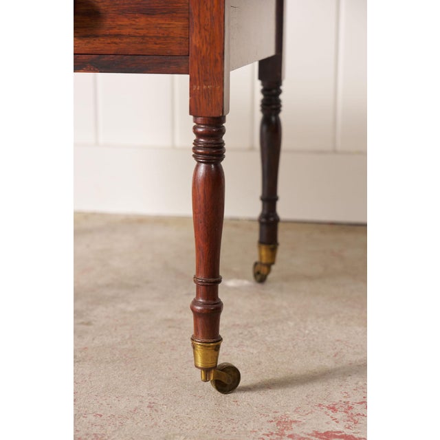 Brown 19th Century English Rosewood Whatnot (C. 1945) For Sale - Image 8 of 11