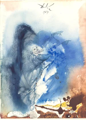 1967 Salvador Dalí Biblia Sacra "Creatio Animalium Terrae Et Maris" (The Creation of Earthly and Sea Animals)