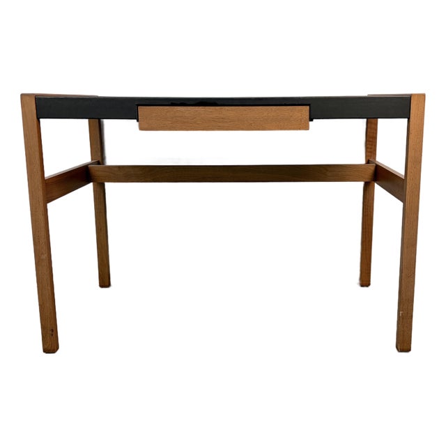 Late 20th Century Walnut and Leather "Risom" Desk by Design Within Reach For Sale