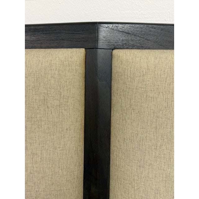 Queen Size Wood + Upholstered Headboard For Sale In San Francisco - Image 6 of 12