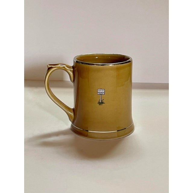 Shabby Chic Mid 20th Century Golf Tankard Wade Ceramics Ireland For Sale - Image 3 of 6