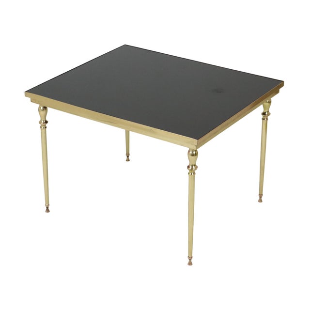 Vintage Brass and Copper Coffee Table from Maison Jansen, 1960s For Sale - Image 14 of 14