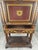 Neo-Renaissance style carved and polychrome wooden secretary desk, 19th century An elegant secretary desk in solid wood,...