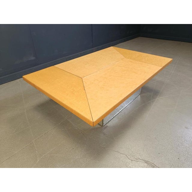 Vintage Ash Wood Coffee Table by Paul Michel, 1970s For Sale - Image 10 of 14