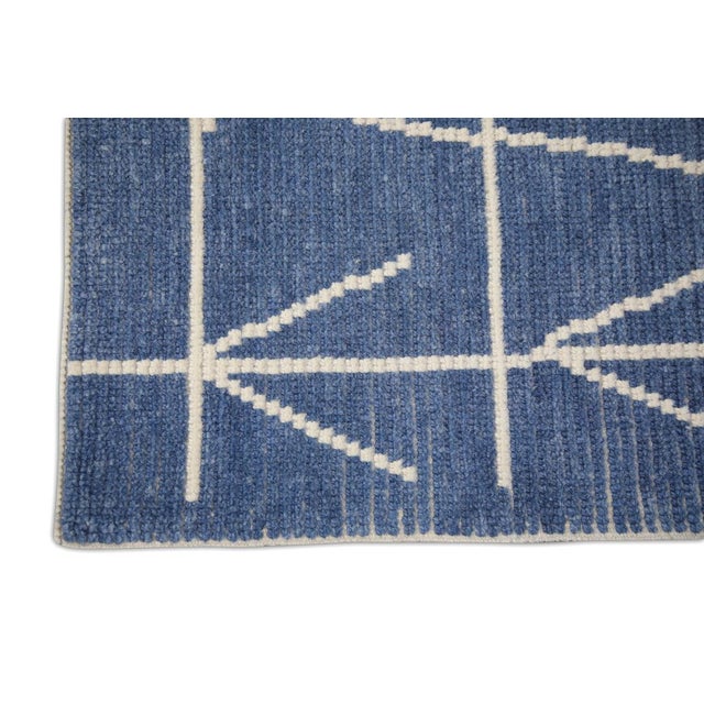 Turkish Oriental Hand Knotted Rug Turkish Tulu Rug 2'10" x 10'2" For Sale - Image 3 of 6