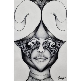 "The Art of Be-Ing", Pencil Drawing on Paper, 2023 For Sale