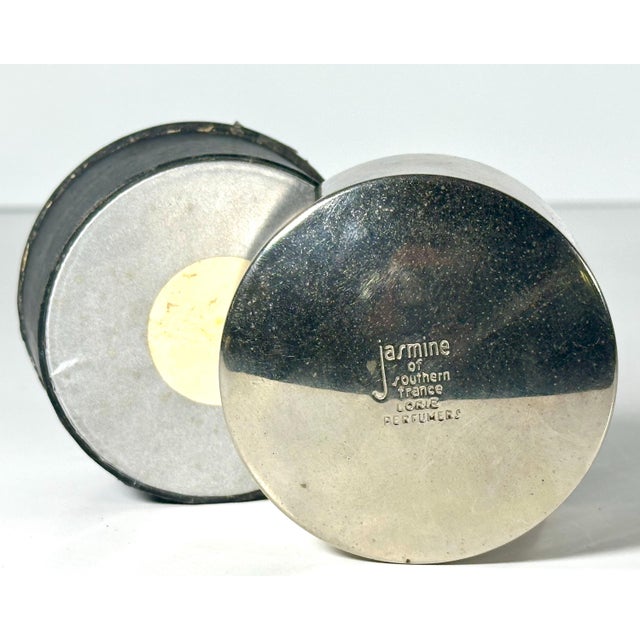 NOS Art Deco Cosmetic Powder for your consideration. The container measures approx. 1 7/8 inches and approx. 2 3/4 inches...
